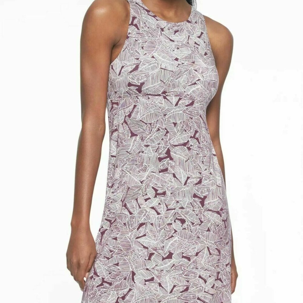 Athleta Santorini High Neck Printed Dress, XS